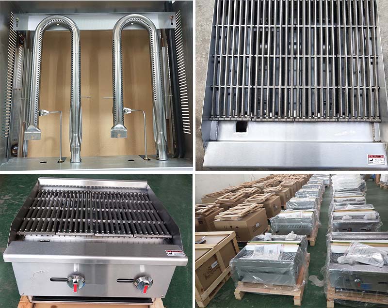 ECB24S 24” Gas Radiant Charbroiler