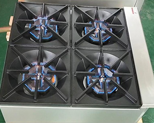Rebenet EHP-4S Countertop 4 Burners Gas Hotplate Cooker Commercial